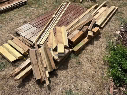 Photo of free Old shed door plus offcuts of wood (North Bersted PO22) #1