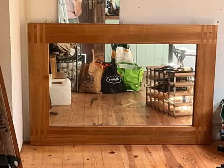 Photo of free Large pine mirror (St Buryan TR19) #1