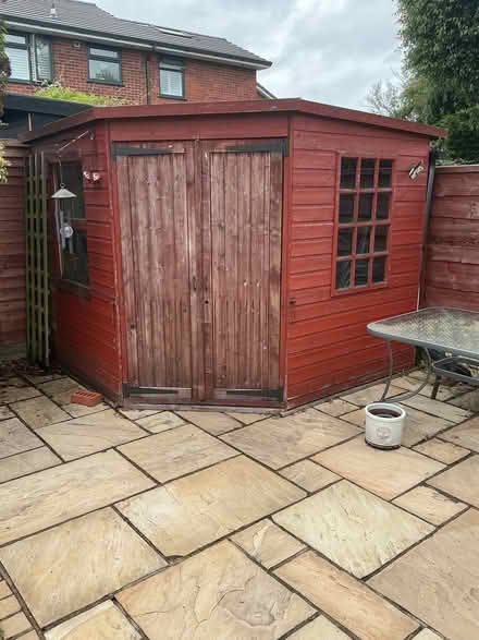 Photo of free Wooden summerhouse/shed (Westhoughton BL5) #1