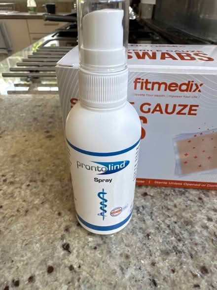 Photo of free Sterile swabs and piercing spray (Liss GU33) #2