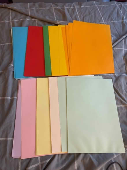 Photo of free Large pile of coloured paper (NG1 Centre) #1