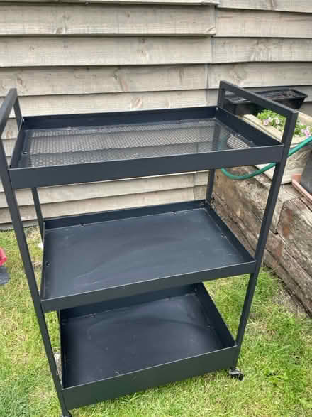 Photo of free Storage shelves on wheels (BR6 Orpington / Chelsfield) #2