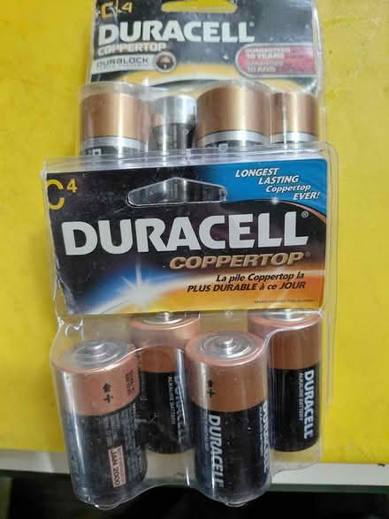 Photo of free Duracell "C" batterys (mt prospect, il) #1