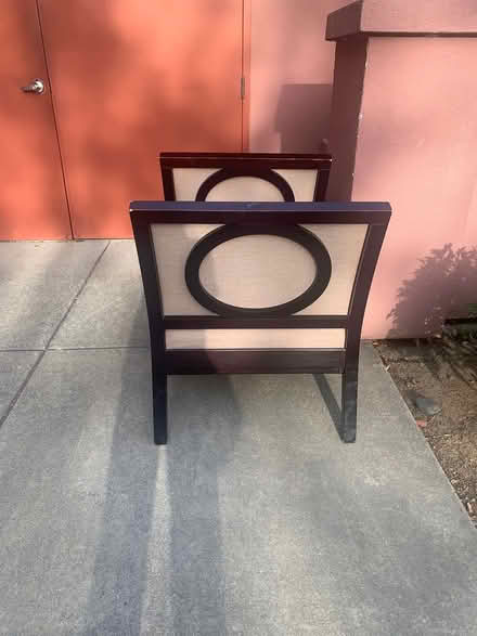 Photo of free Pair of beige armchairs (Downtown San Rafael near 101) #4