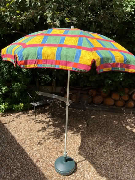 Photo of free Parasol and base (Rowtown, Addlestone KT15) #1