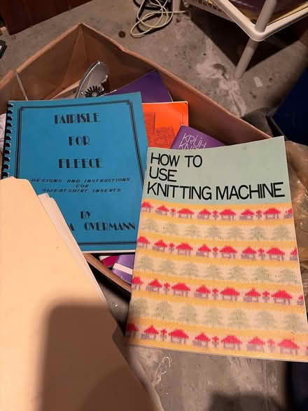 Photo of free Knitting machine supplies / books (Burlington) #4