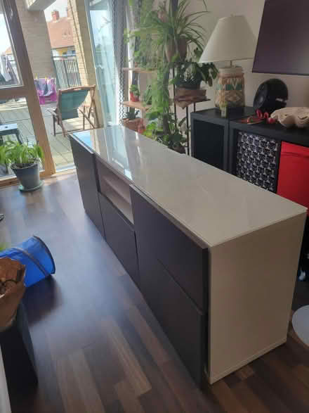 Photo of free Ikea Besta TV bench (Charlton) #2