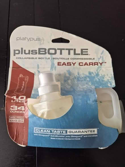 Photo of free Platypus 1ltr collapsible drinks bottle (Withington M14) #1
