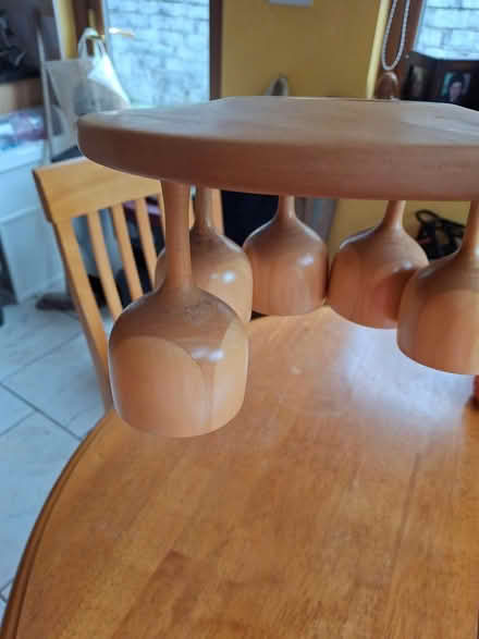 Photo of free Wooden tray and goblets (Dublin 6w) #3