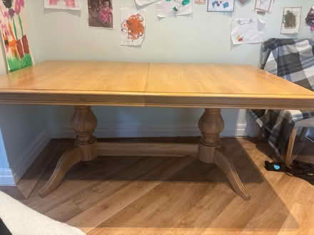 Photo of free Solid wooden table (Bolton BL1) #4