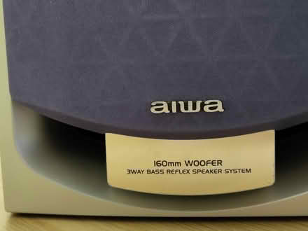 Photo of free Aiwa Cassette and CD Music Player & Speakers (Chippenham SN14) #2