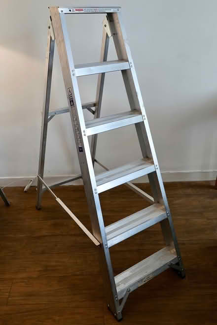 Photo of free Aluminium step ladder (Deptford SE8) #1