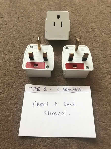 Photo of free 3 Types of Foreign Travel Adapters (Welling DA16, Off Welling Way) #3
