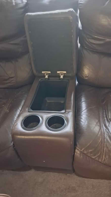 Photo of free Reclining love seat (Acton MA) #2