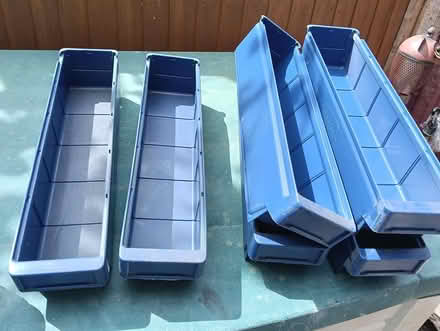 Photo of free Small storage containers x6 (Swindon SN2) #1