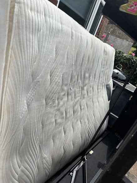 Photo of free Double divan bed with mattress (Kimberworth S61 area.) #4
