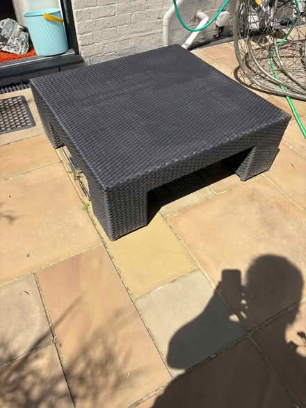 Photo of free Patio coffee table (Roffey RH12) #2