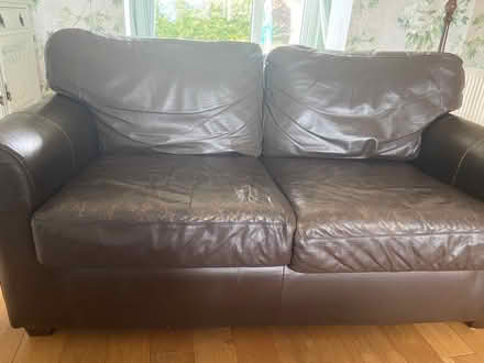 Photo of free Leather 2 Seater Sofa (Keswick CA12) #1