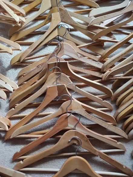 Photo of free Clothes hangers (Buglawton CW12) #2