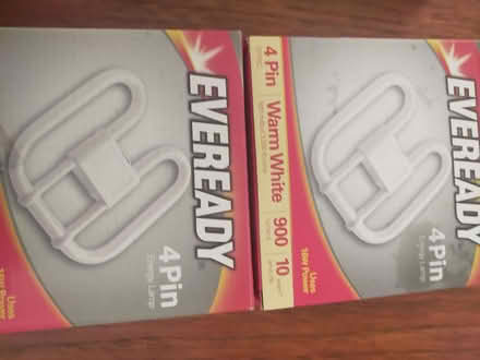 Photo of free 3 Fluorescent light bulbs (Northwood HA6) #1
