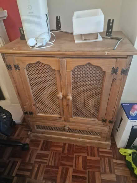 Photo of free Wood cabinet (Hornchurch RM11) #2
