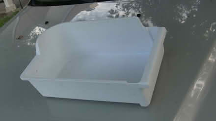 Photo of free refr, freezer shelves, bins (Eastbrook-Goldenrod) #3