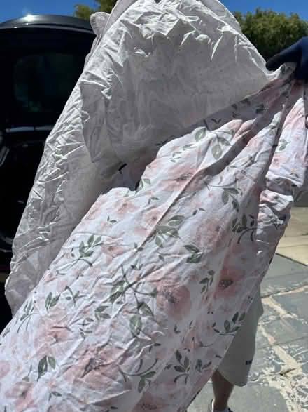 Photo of free Crib mattress and various sheets (Crocker Highlands) #2