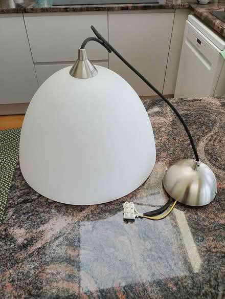 Photo of free Large glass ceiling lights (Okehampton Devon) #3