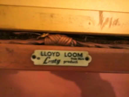 Photo of free Lloyd Loom "Lusty" ottoman box (PO21 - Bognor Regis) #3
