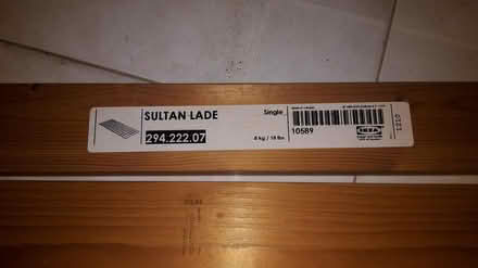 Photo of free IKEA "Sultan Lade" slatted bed base (Queenstown, near MRT) #1
