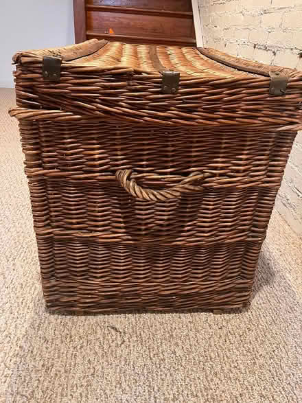 Photo of free Vintage wicker chest (Washington DC 20011) #3