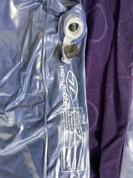 Photo of free Double Air Mattress hardly used 50” x 60” approx (Deanburn EH26) #2