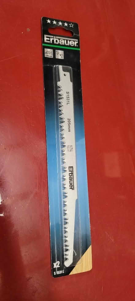 Photo of free Erbauer Wood saw blade ( pair) (Southbourne BH6) #1