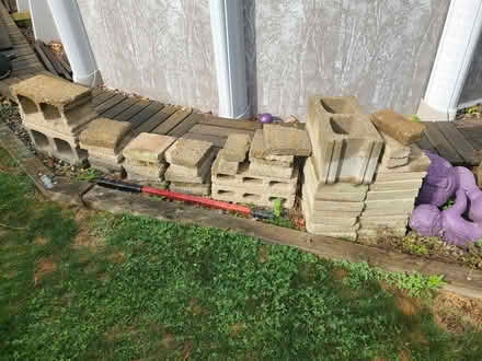 Photo of free Concrete cinder blocks and pavers (Methuen, MA) #1