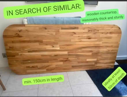 Photo of wooden countertop (Edmonton Green N9) #1