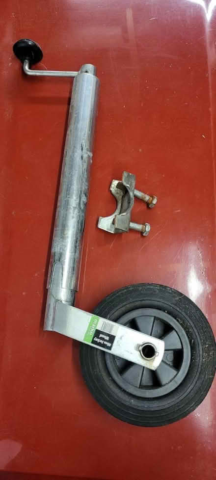 Photo of free Trailer jockey wheel assembly (Southbourne BH6) #1