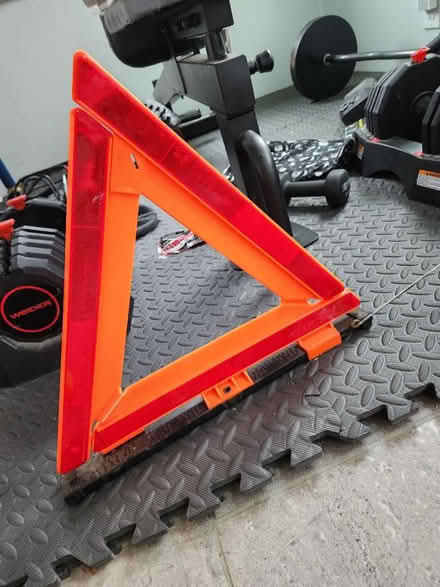 Photo of free Roadside safety triangle (Aberdeen) #1