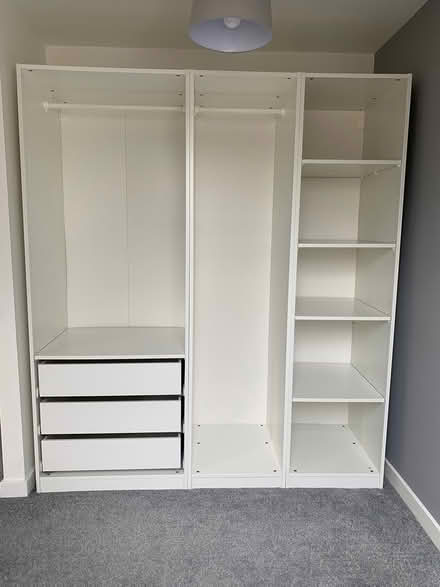 Photo of free Ikea Pax Wardrobe - White (EH5 2NE) #2