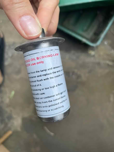 Photo of free Outdoor oil burning lamp (Greenwich SE10) #2