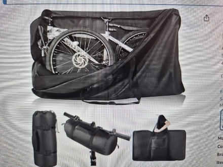 Photo of free Bike travel bag (Barnard's Green WR14) #1