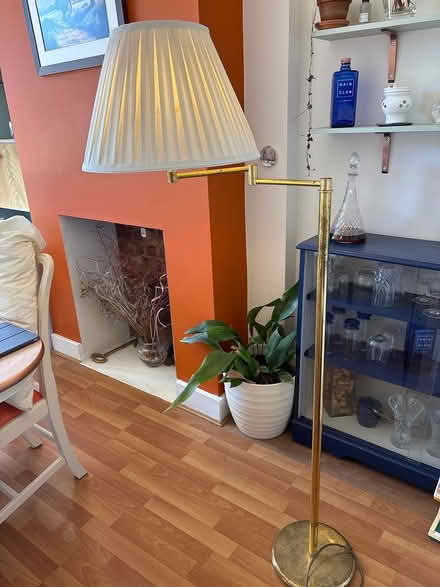 Photo of free Swing arm standard lamp - working (Ashford, Surrey TW15) #1