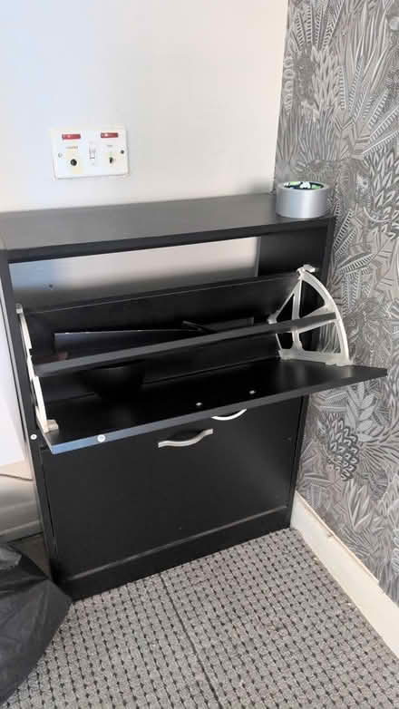 Photo of free Black shoe rack (NW6) #2