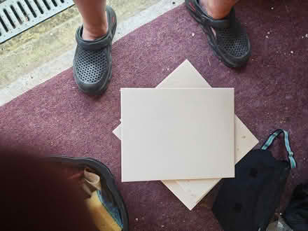 Photo of free Bathroom tiles white (BS24) #3