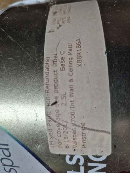 Photo of free Blue paint (Clerwood EH12) #1