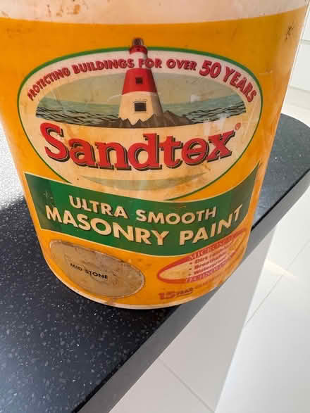 Photo of free Santex masonry paint (Wickford) #1