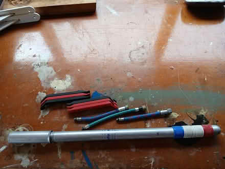 Photo of free Bicycle pump and tyre levers (Wonersh GU5) #1