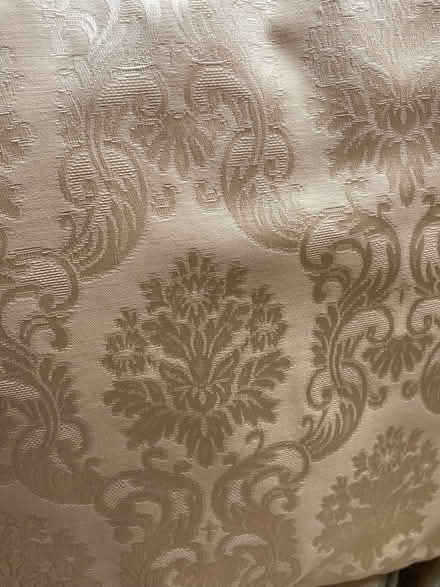 Photo of free Gold damask curtains and swags (Teddington TW11) #1