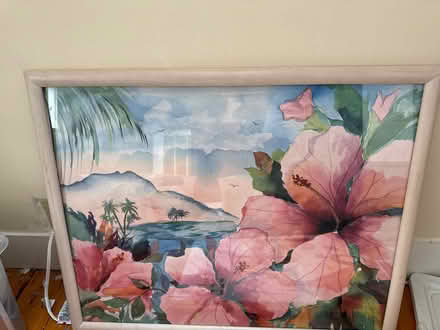 Photo of free Framed Tropical print (Weston) #1