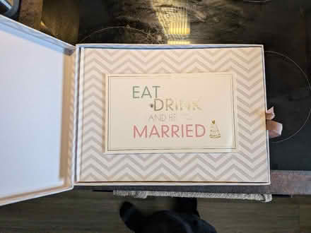 Photo of free New Wedding Guest Book (Frizinghall BD18) #2
