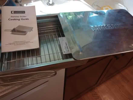 Photo of free stainless steel stovetop smoker (55th & Main) #2